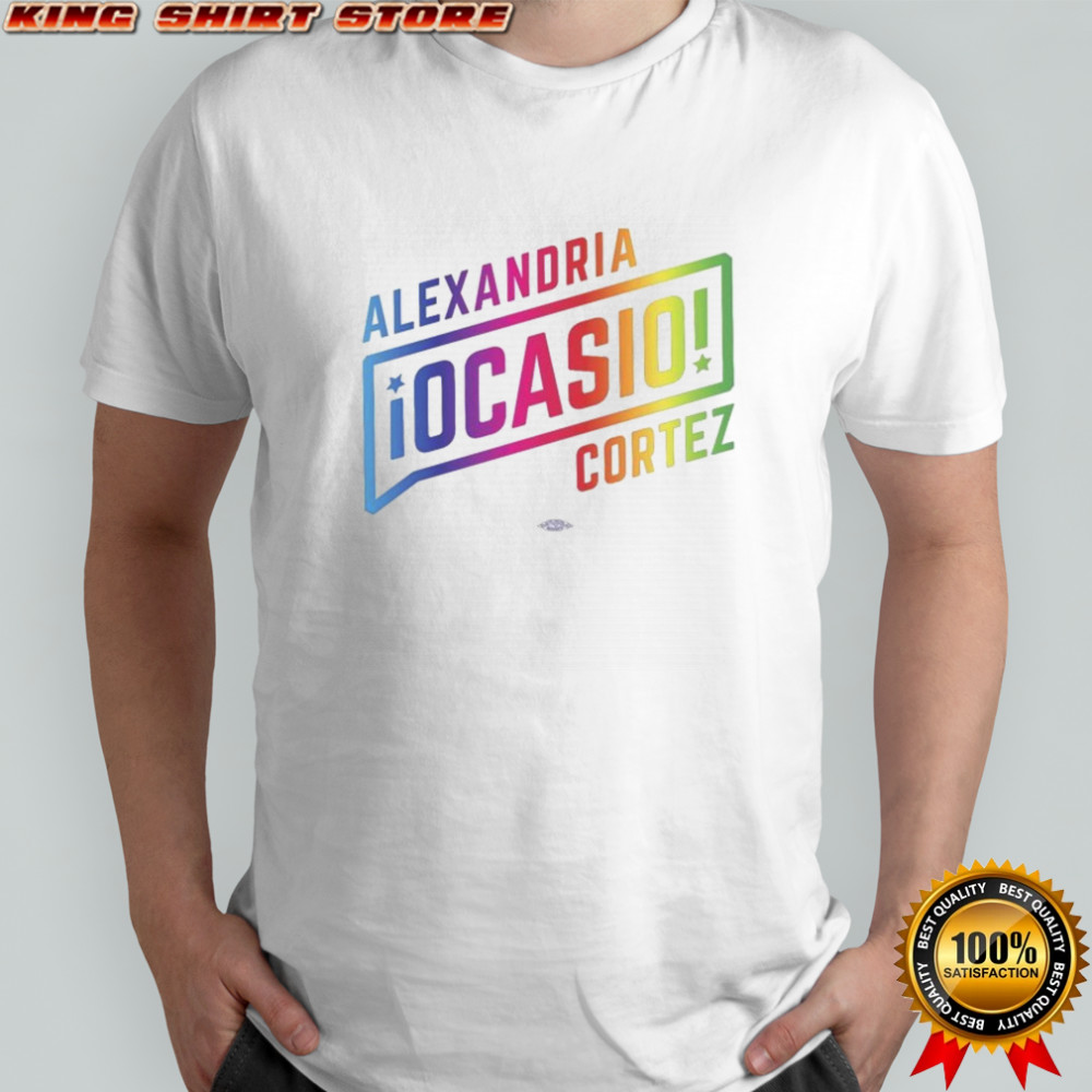 Alexandria Ocasio-Cortez Pride T-shirt