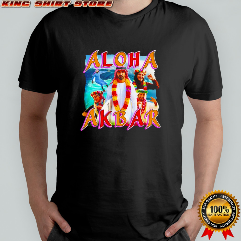 Aloha Akbar graphic shirt