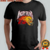 Angry Runs 2025 NFL Tour Helmet Skull Flames T-shirt