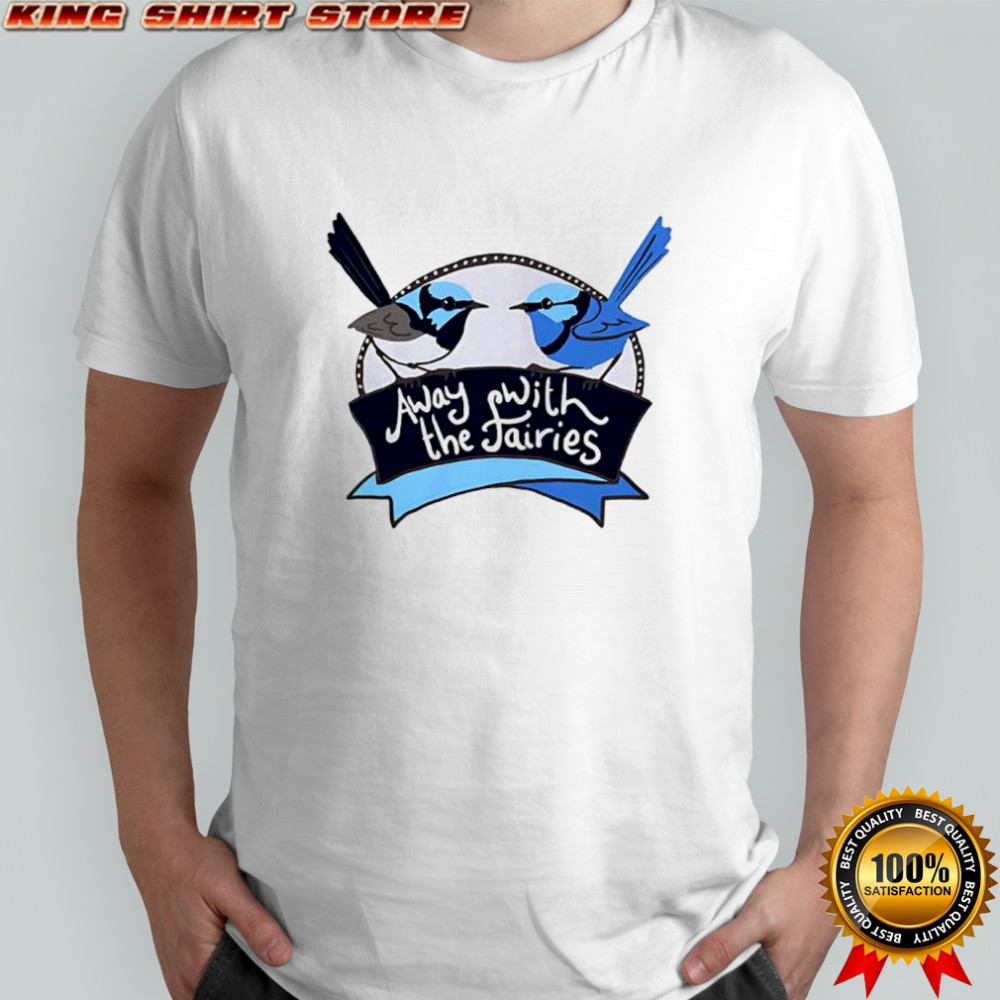 Away with the Fairies logo shirt