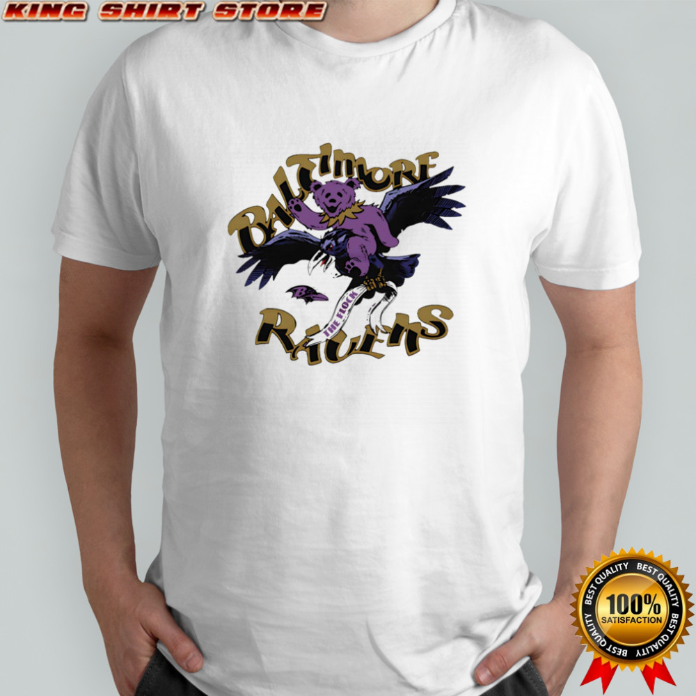 Baltimore Ravens NFL x Grateful Dead shirt