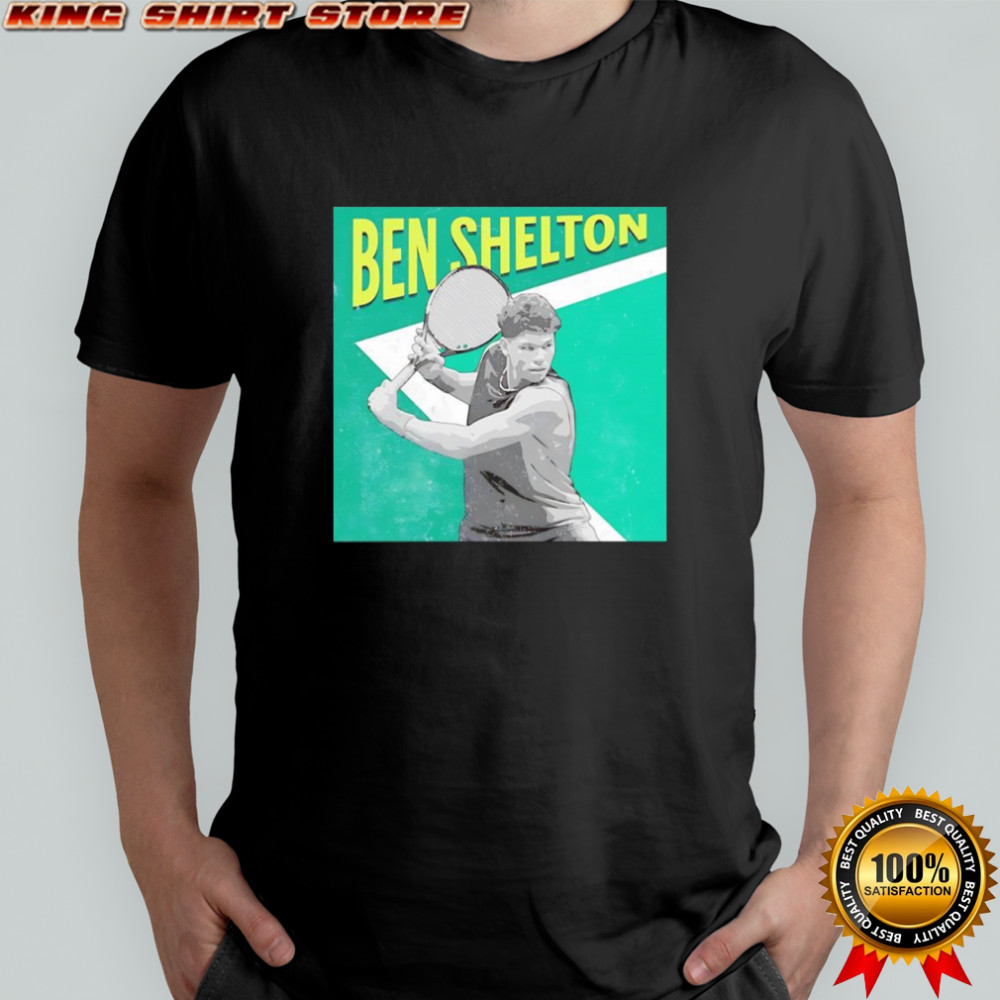 Ben Selton tennis player graphic shirt