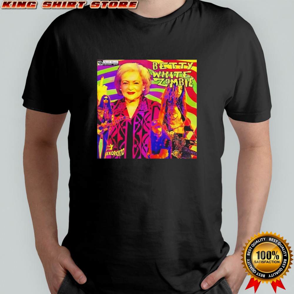 Betty White Zombie parody shirt