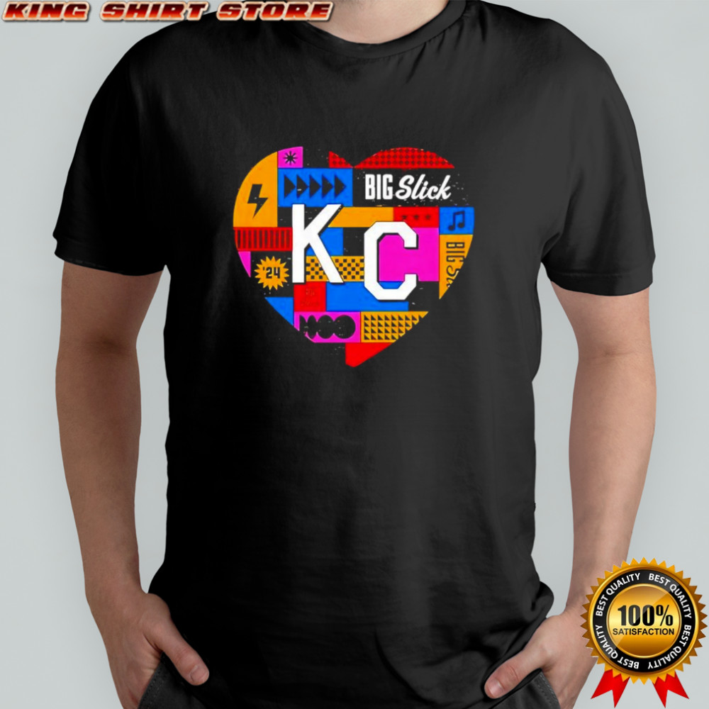 Big Slick Kansas City Chiefs heart shirt
