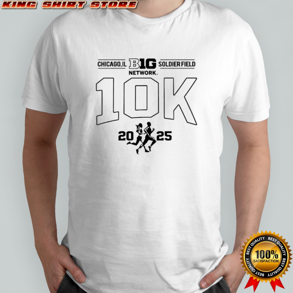Big Ten Network 10k Chicago Soldier Field 2025 shirt