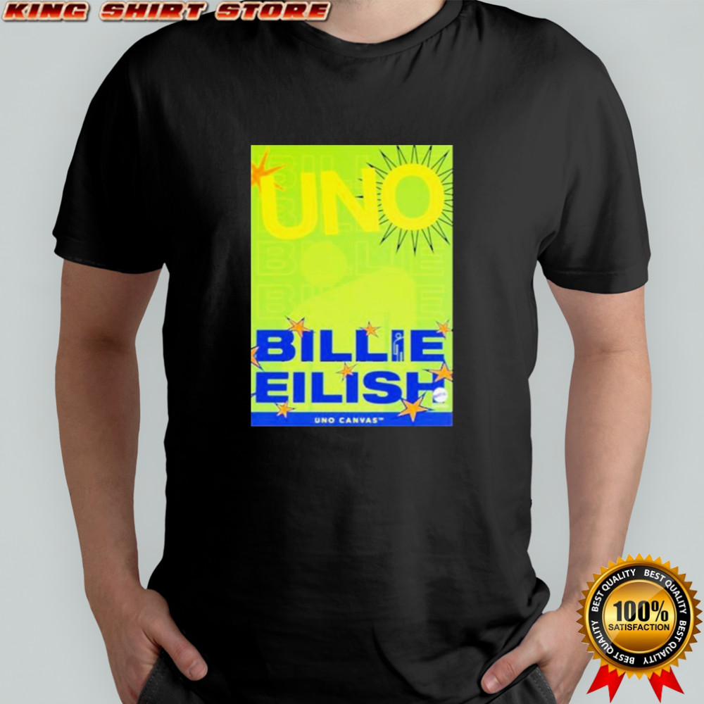 Billie Eilish Uno Canvas T-Shirt