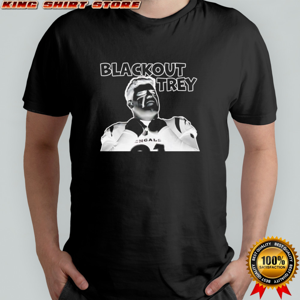 Blackout Trey Bengal Cincinnati shirt
