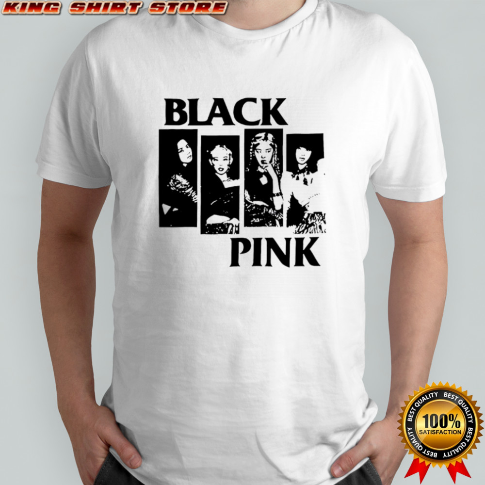 Blackpink black flag parody Kpop lover shirt
