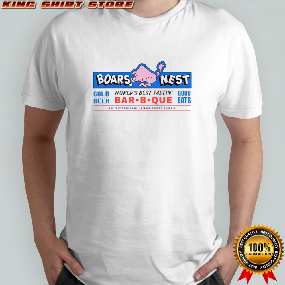 Boars Nest World’s Best Tastin’ Bar B Que T-Shirt