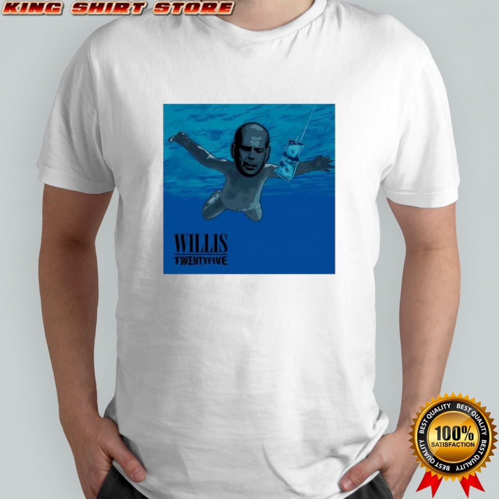 Bruce Willis twentyfive graphic shirt