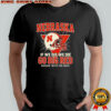 Bussin with the boys Nebraska football helmet shirt