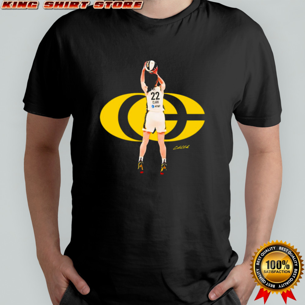 Caitlin Clark dunk CC logo signature shirt