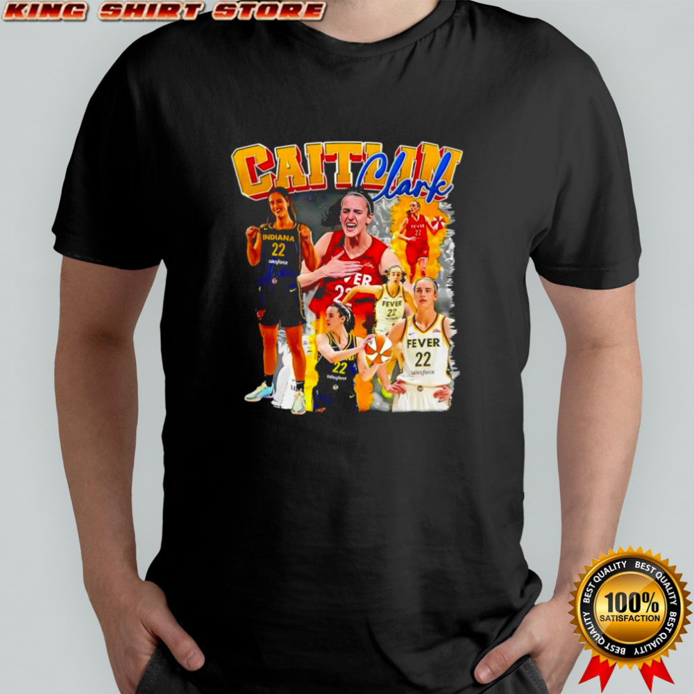 Caitlin Clark Fever basketball graphic shirt