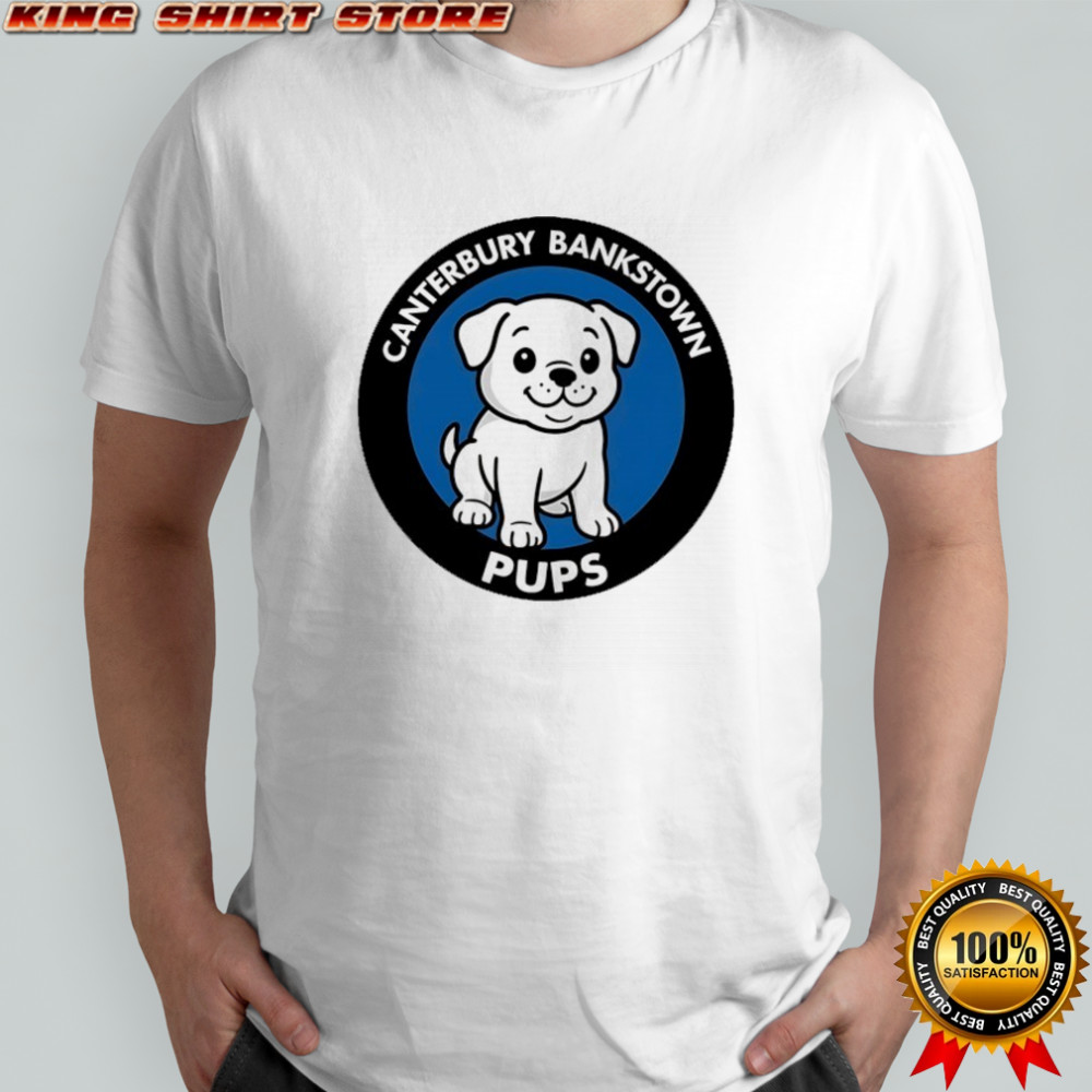 Canterbury Bankstown Pups logo shirt