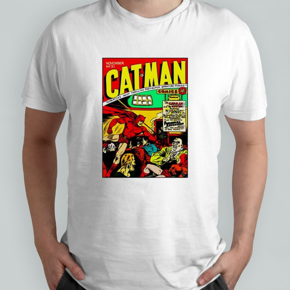 Cat-Man Comics shirt