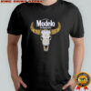 Cerveza Modelo Fighting Spirit Cow Skull T-shirt
