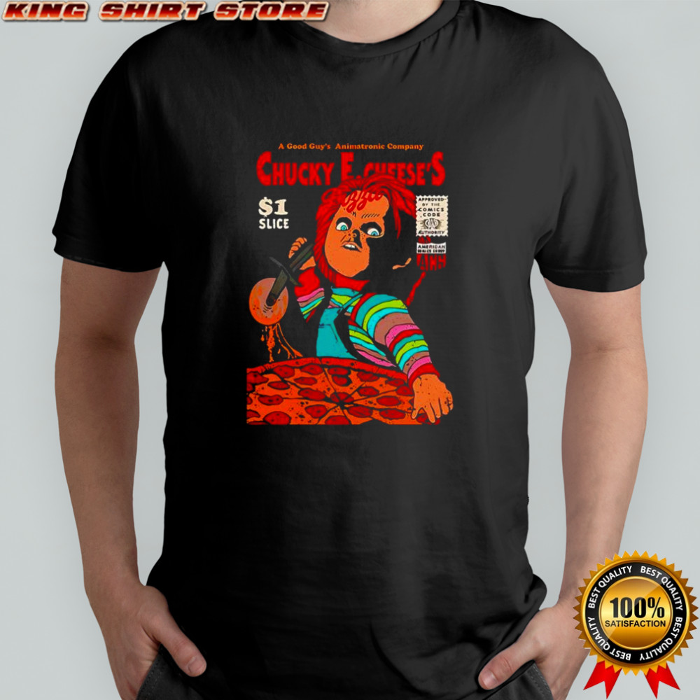 Chucky pizza funny shirt