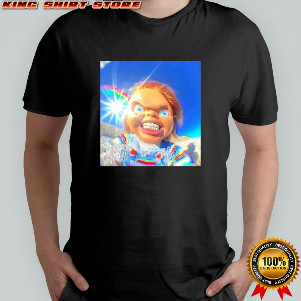 Chucky street style retro graphic Halloween character shirt