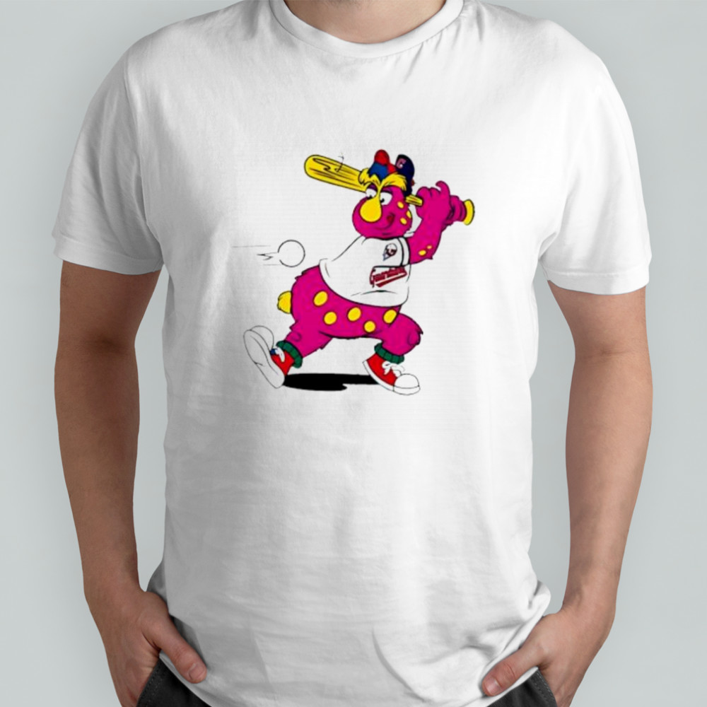 Cleveland Guardians Pink Mascot player shirt
