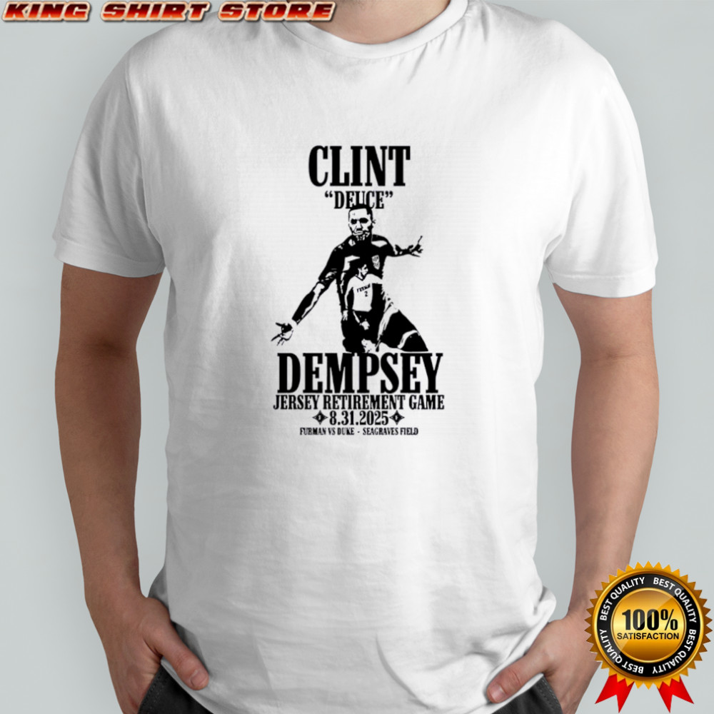 Clint Dempsey Jersey retirement game 2025 shirt
