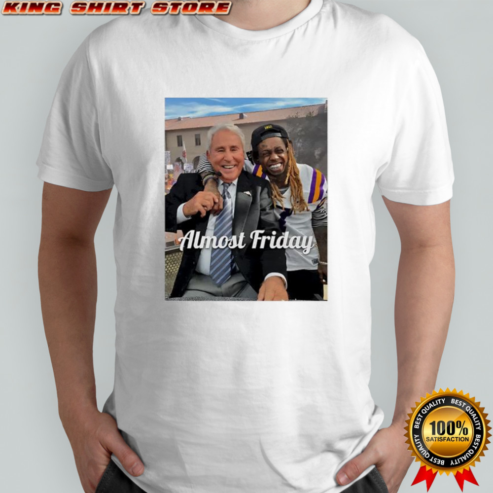 Corso and Lil Wayne Almost Friday shirt