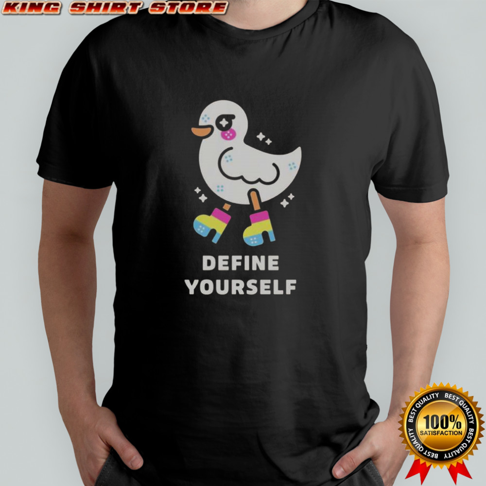 Define Yourself Pride Duck T-Shirt