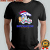 Denver Broncos Bluey cartoon charactor shirt