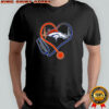 Denver Broncos Nurse Heartbeat Stethoscope T-shirt