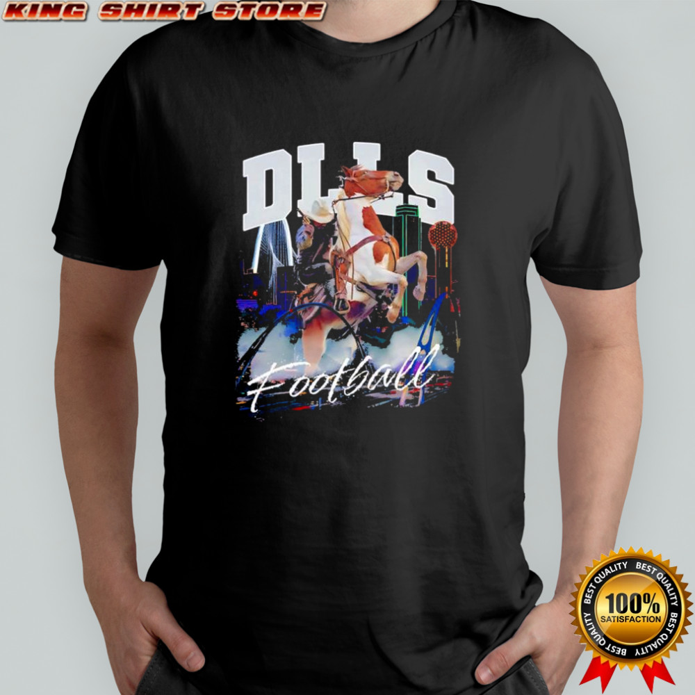DLLS Football Dallas Cowboys Skyline City shirt