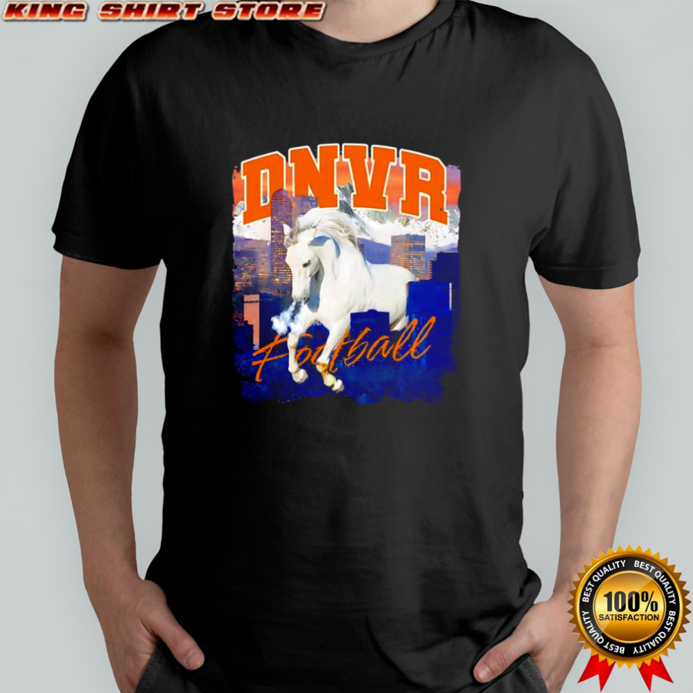 DNVR Denver Broncos Football Skyline City shirt