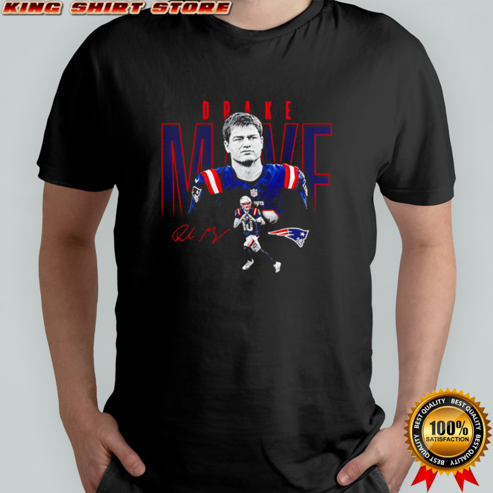 Drake Maye New England Patriots signature classic shirt