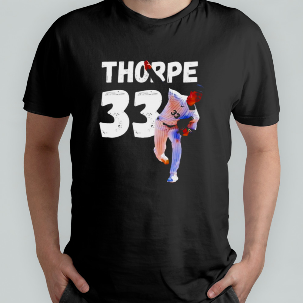 Drew Thorpe No. 33 Chicago White Sox baseball shirt