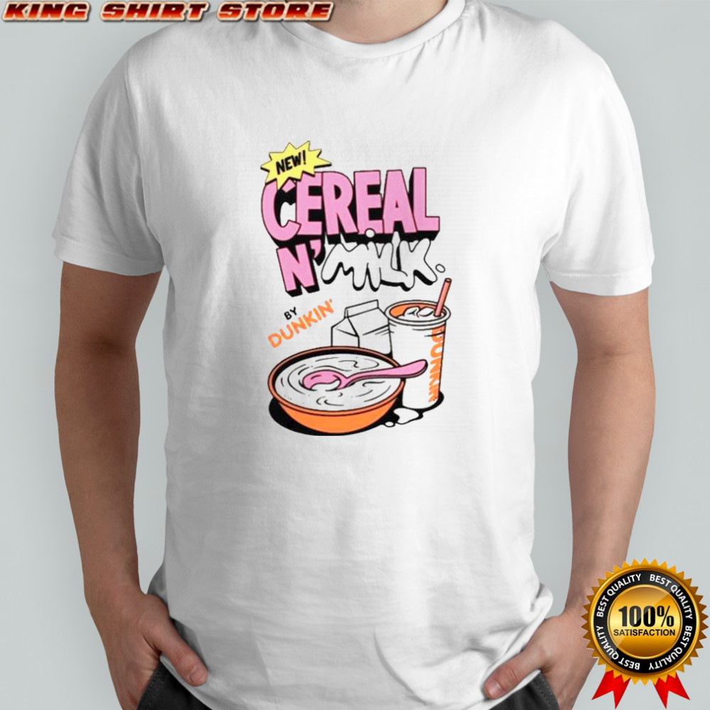 Dunkin Cereal N’ Milk T-Shirt