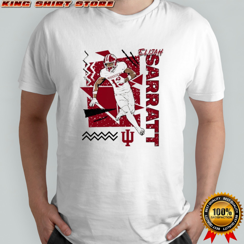Elijah Sarratt Indiana Hoosiers 90s style shirt