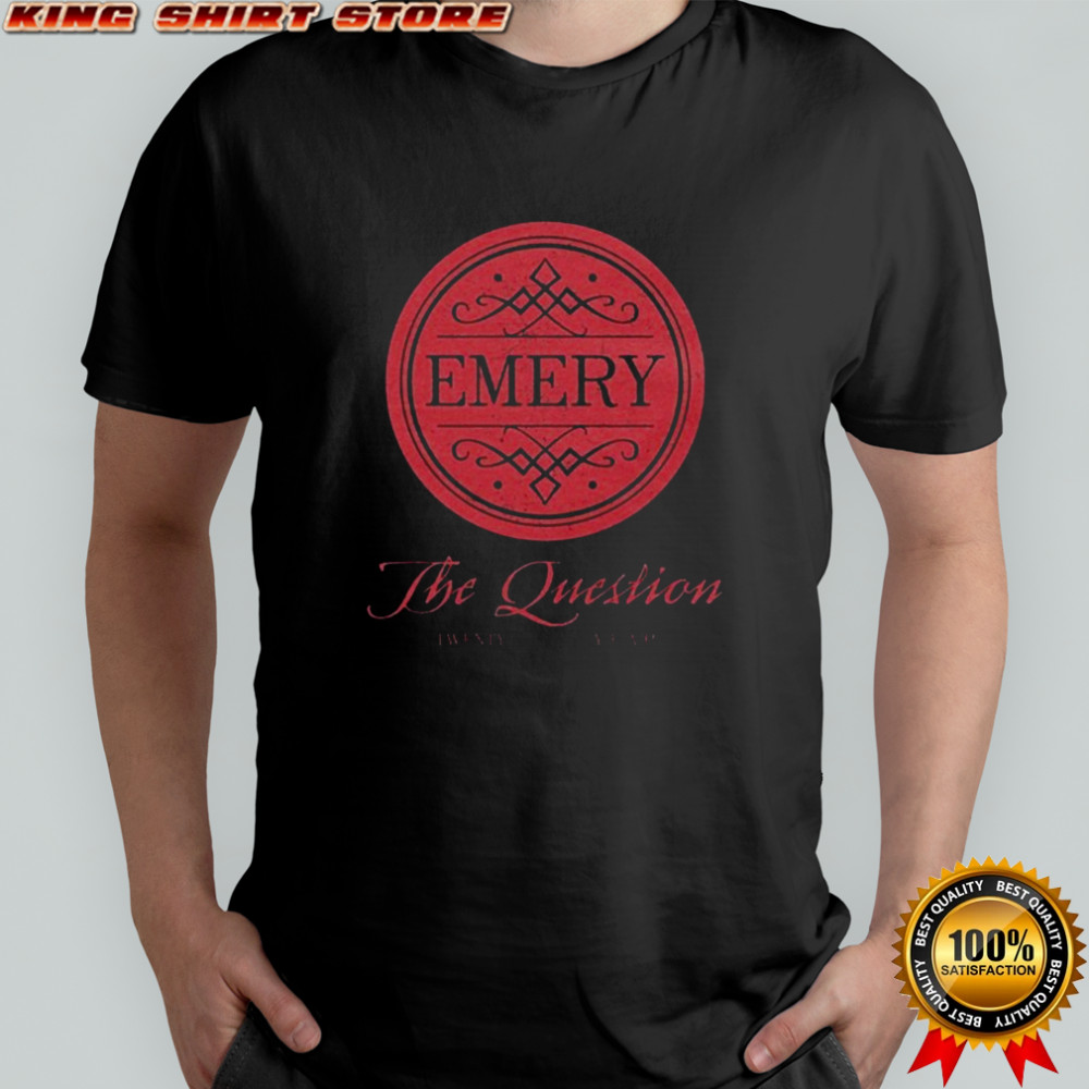 Emery The Question 20 Year Anniversary T-shirt
