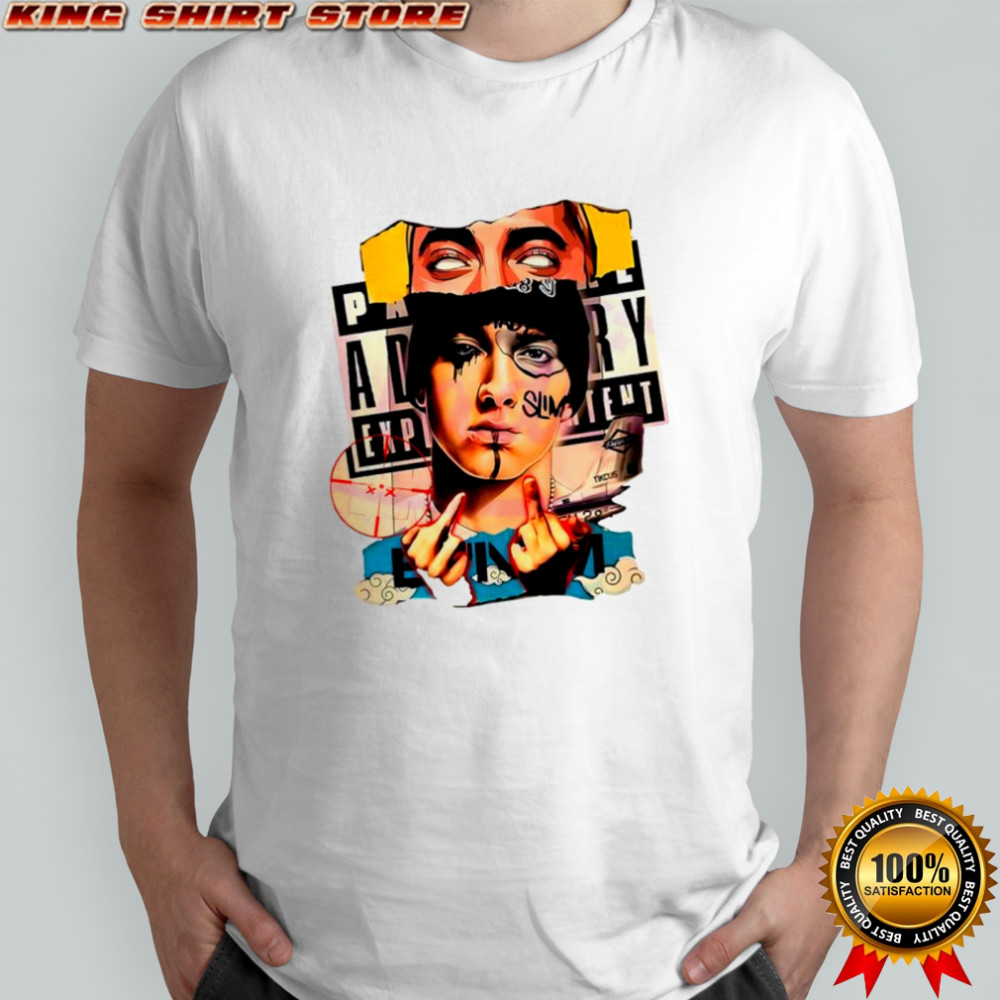 Eminem Slim Shady hip hop gang collage street style shirt