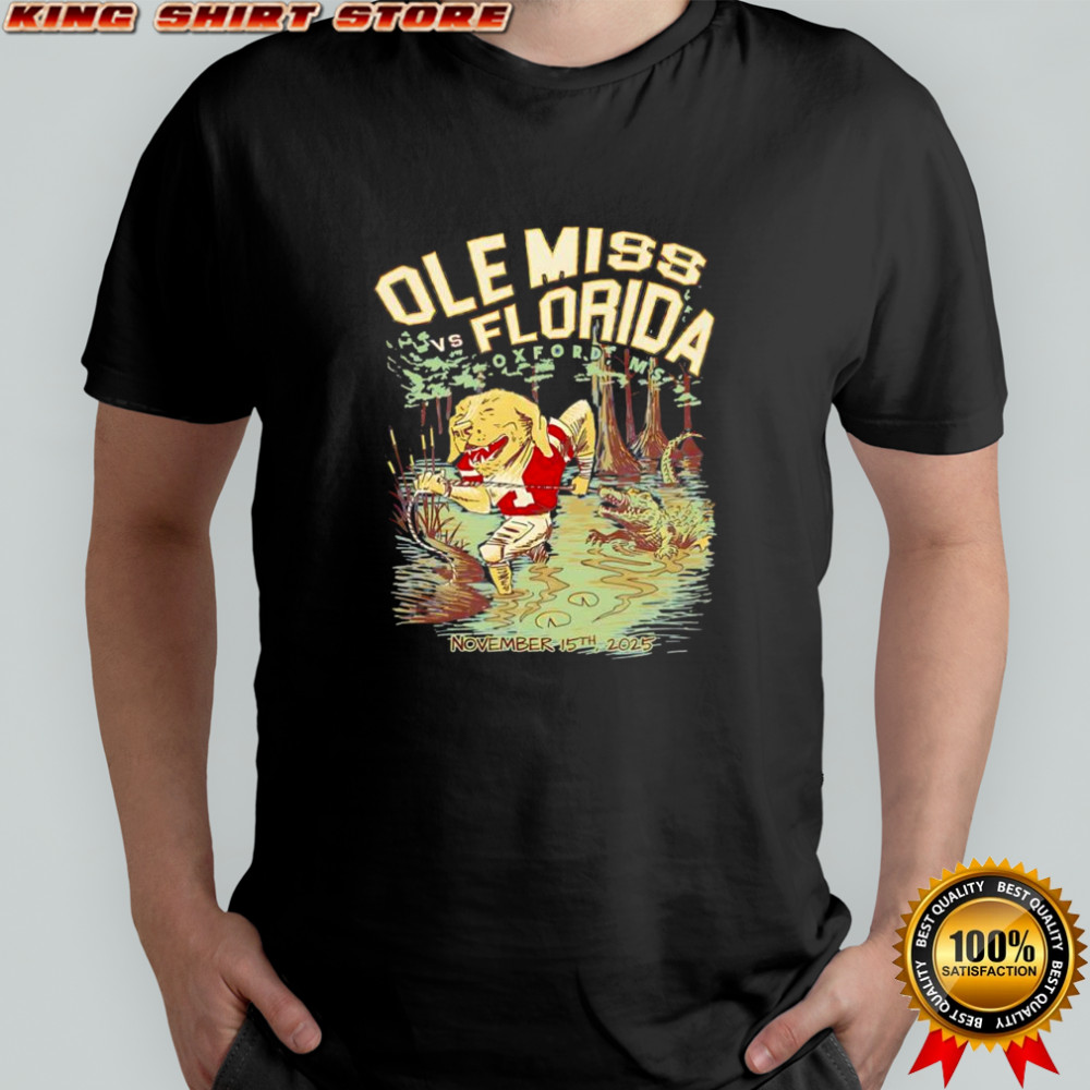 Florida Gators vs Ole Miss Rebels football game day 2025 Shirt