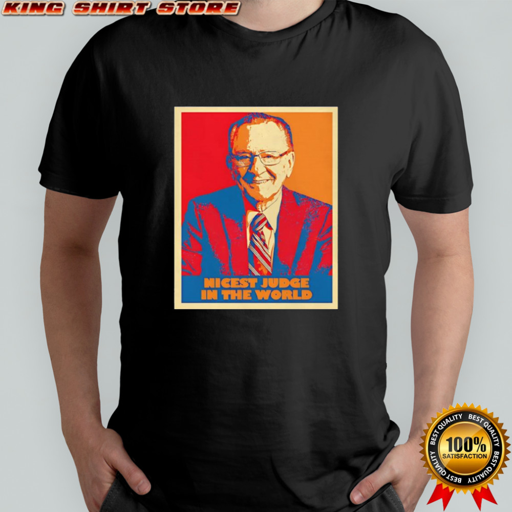 Frank Caprio Nicest judge in the world shirt