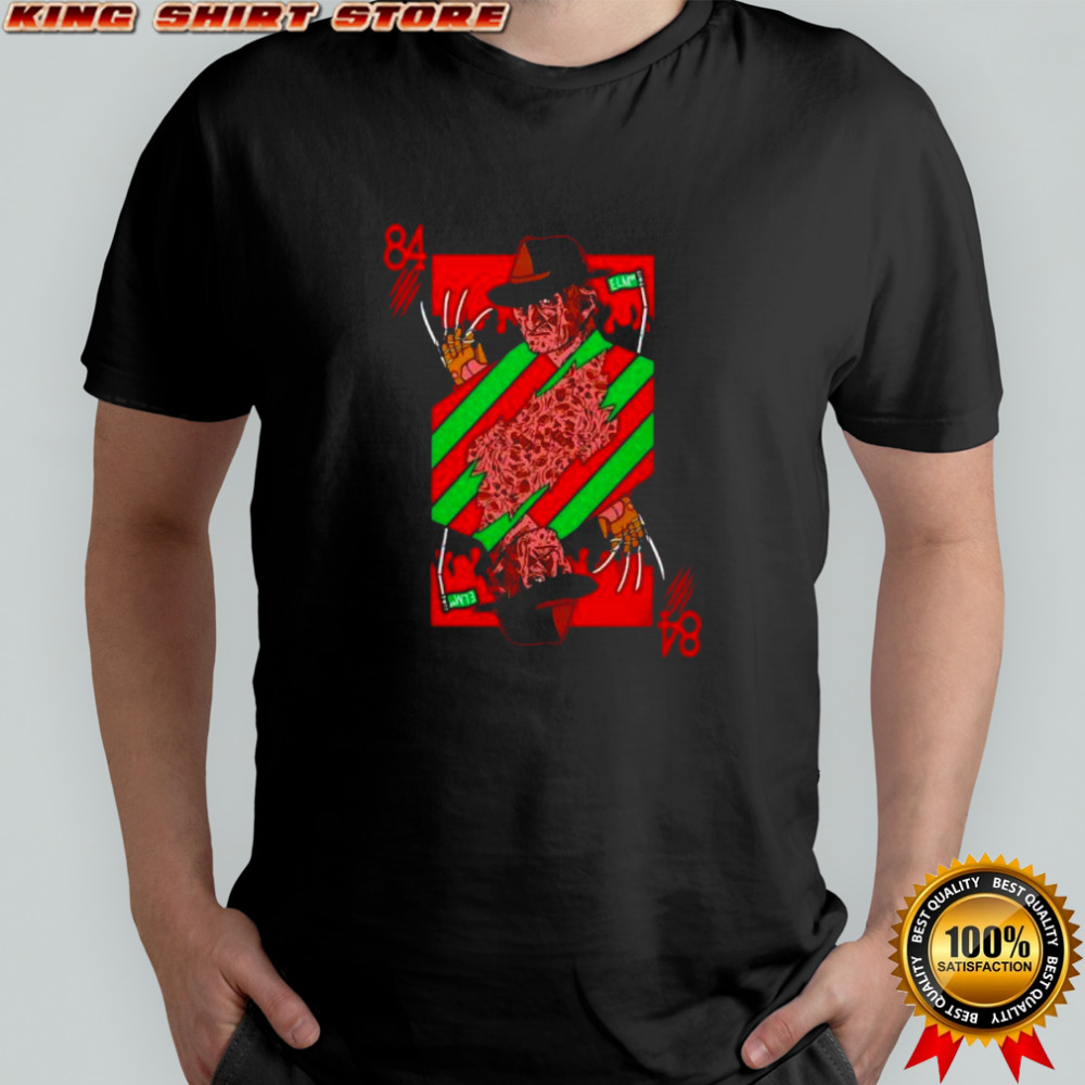 Freddy 84 horror halloween shirt