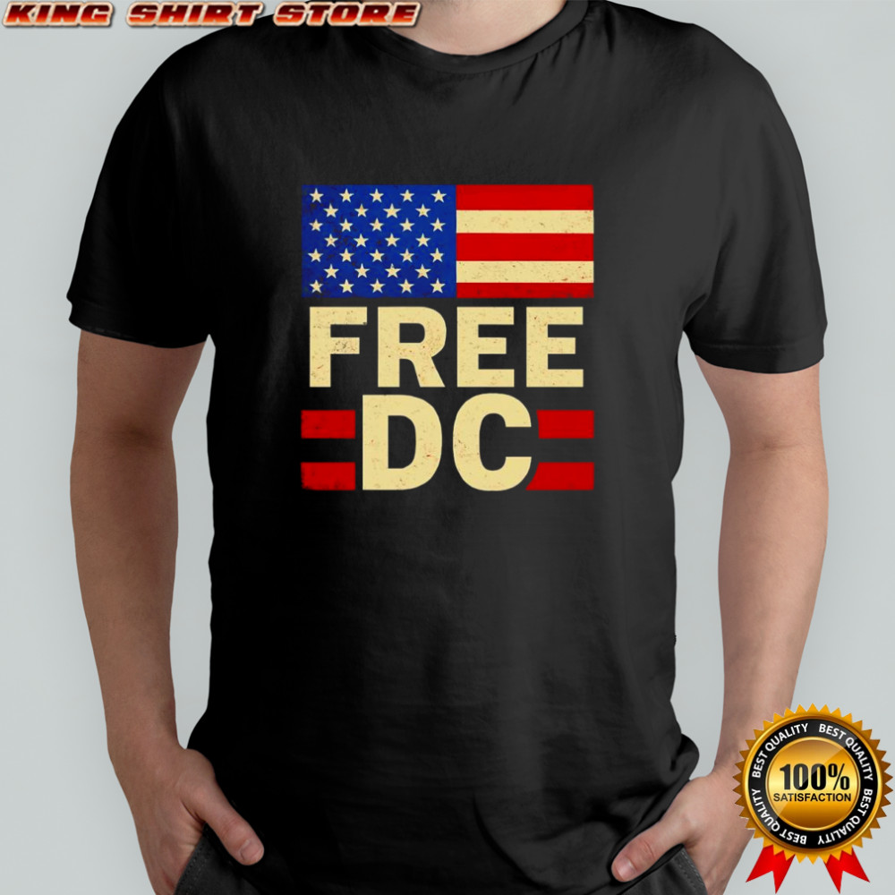 Free DC Resist flag shirt