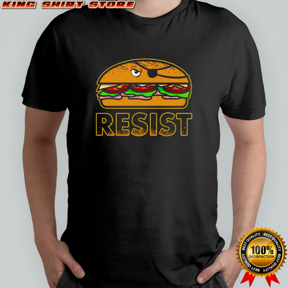 Free DC resist sub sandwich lost an eye shirt