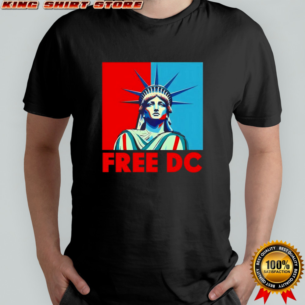 Free DC statue of Liberty Resist hope shirt