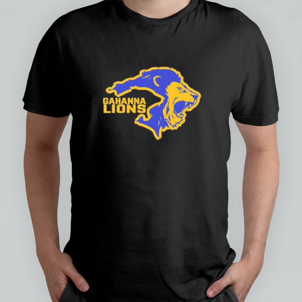 Gahanna Double Lion logo shirt