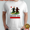 Gavin Newsom Bear surfing California flag Bear 2028 political shirt