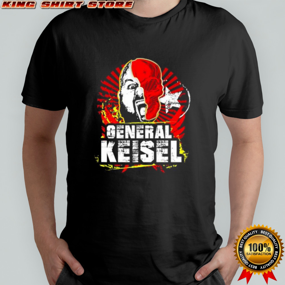 General Keisel three legacies wrestling shirt