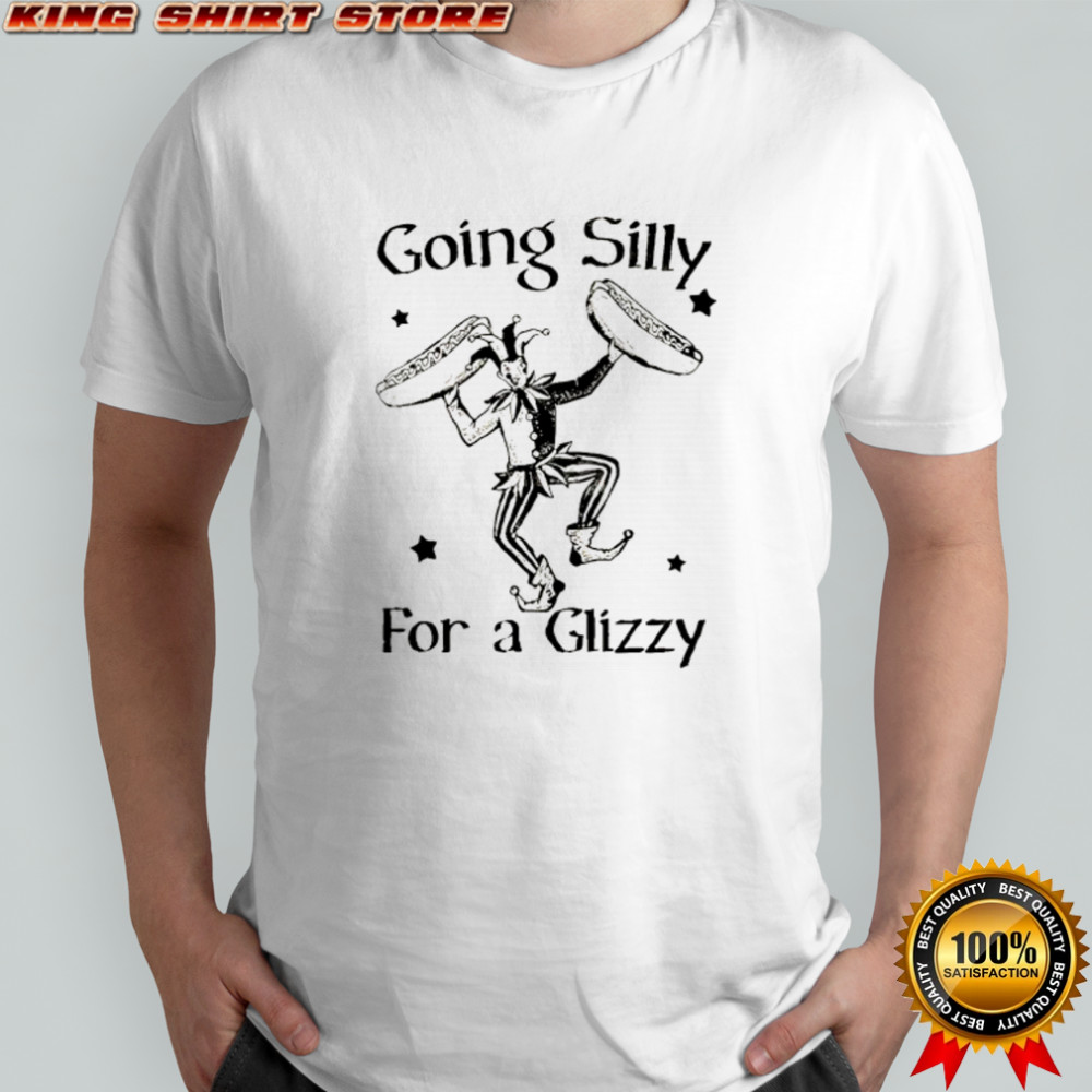 Going silly for a glizzy shirt