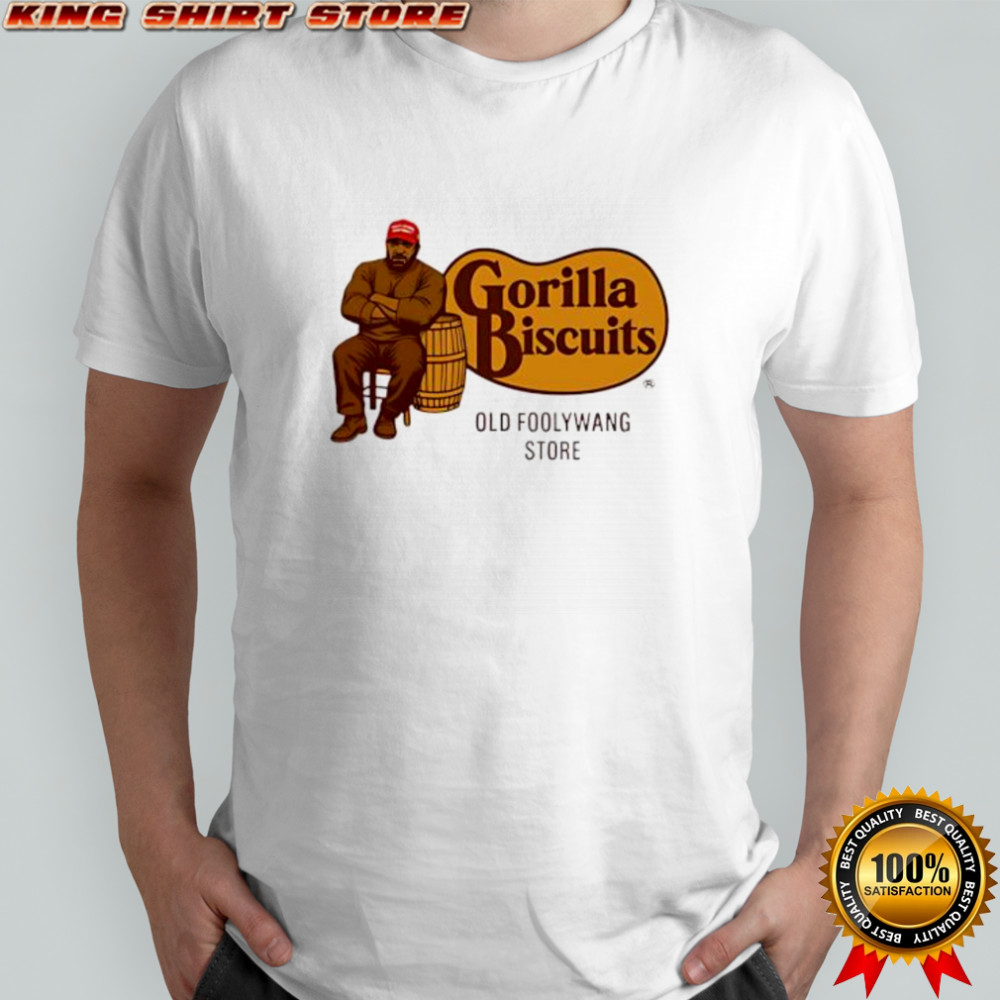 Gorilla Biscuits Cracker Barrel meme shirt