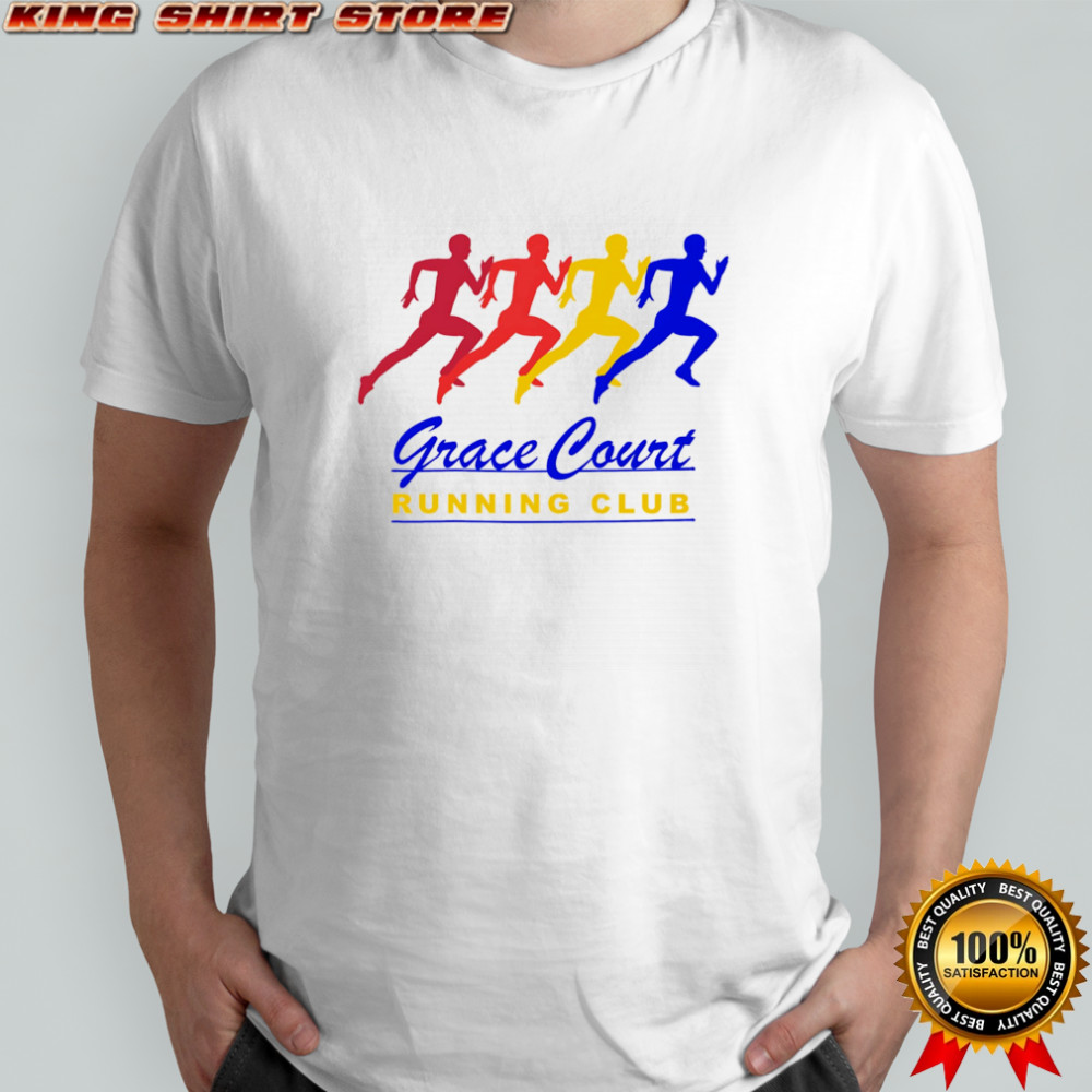 Grace Court Running Club shirt