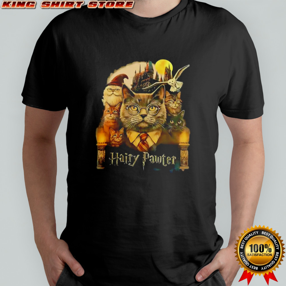 Hairy Pawter Cat shirt
