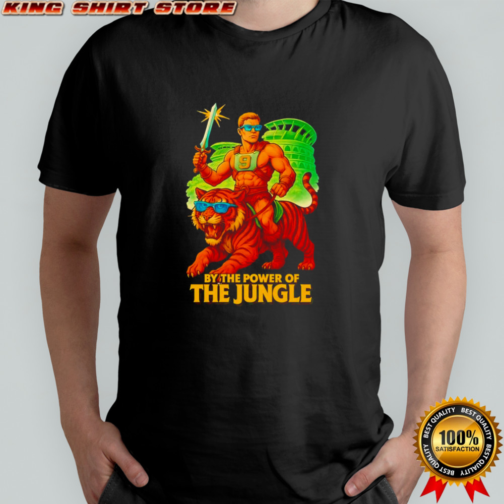 He-Joe by the power of the Jungle Cincinnati Bengals shirt